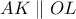 AK \parallel OL