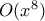 \big O (x^8)
