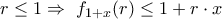 r\le1 \Rightarrow\ f_{1+x}(r)\le 1+r\cdot x r\le1 \Rightarrow\ f_{1+x}(r)\le 1+r\cdot x