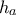 \displaystyle{h_a}