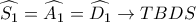 \widehat{S_1} = \widehat{A_1} = \widehat{D_1}  \rightarrow TBDS \ \ 