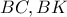 \displaystyle{ 
BC,BK 
}