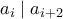 a_i \mid a_{i+2}