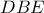 \displaystyle DBE