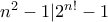 n^2-1|2^{n!}-1
