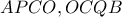 APCO,OCQB