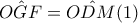 \displaystyle{\begin{equation} \hat{OGF}=\hat{ODM}\end{equation}}