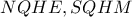 \displaystyle{NQHE,SQHM}