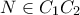 N\in C_{1}C_{2}
