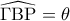 \displaystyle \widehat {\Gamma {\rm B}{\rm P}} = \theta