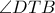 \displaystyle{\angle{DTB}}