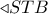 \triangleleft STB