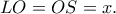 LO=OS=x.
