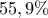 55,9\% 
