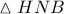 \vartriangle HNB