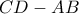 CD-AB