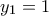 y_1=1