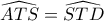 \widehat{ATS}=\widehat{STD}