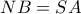 NB = SA