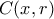 C(x,r)