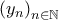 \left({y_n}\right)_{n\in\mathbb{N}}
