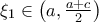 \xi _{1}\in \left ( a, \frac{a+c}{2} \right )