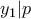 y_1|p