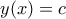 y(x)=c
