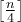 \left[ \frac{n}{4} \right]