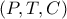 (P,T,C)