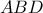 \displaystyle 
ABD