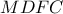 \displaystyle{ 
MDFC 
}