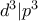 d^3|p^3