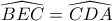 \widehat{BEC}=\widehat{CDA}