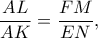 \dfrac{AL}{AK}=\dfrac{FM}{EN},