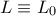 L\equiv L_0