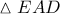 \vartriangle EAD
