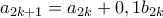  a_{2k+1} =a_{2k} +0,1b_{2k} 