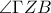 \angle \Gamma ZB