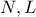 N ,L