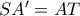 SA'=AT