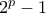 2^p-1