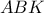 \displaystyle{ABK}