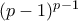 (p-1)^{p-1}