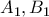 A_{1}, B_{1}