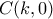 C(k,0)