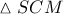 \vartriangle SCM