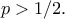 p>1/2.