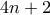 4n +2