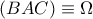 (BAC)\equiv \Omega
